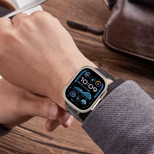 Dirželis TECH-PROTECT STAINLESS CLASSIC APPLE WATCH 6 / 7 / 8 / 9 / 10 / SE / ULTRA 1 / 2 (44 / 45 / 46 / 49 MM) sidabrinis