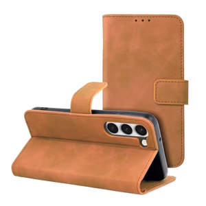 Чехол-книжка для Samsung S23 Tender Book коричневый