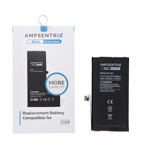 AmpSentrix Basic battery for iPhone 13 (high capacity 3500 mAh)