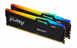 Kingston Technology FURY Beast 16GB 6000MT/s DDR5 CL36 DIMM (2 vnt. rinkinys) RGB EXPO