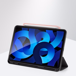 Dėklas Dux Ducis Domo Apple iPad Air 4/5/6/7 2020/2022/2024/2025 10.9/11 juodas