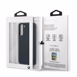 BMW Silikoninis Parašas dėklas Samsung Galaxy S21+ - mėlynas