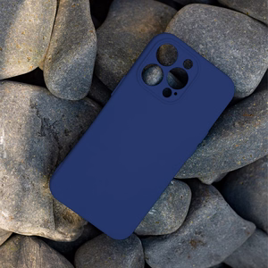 Silicon dėklas for iPhone 17 Pro Max 6,9" mėlynas atlantic