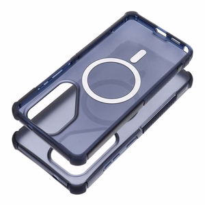 Чехол для Samsung S26 Ultra Forcell F-Protect BumperX Premium совместимый с MagSafe темно-синий