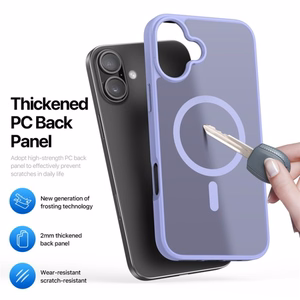Dėklas Dux Ducis Yind Apple iPhone 17 violetinis
