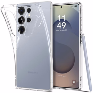 Чехол Spigen Liquid Crystal для Samsung Galaxy S25 Ultra - прозрачный