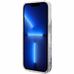 Guess GUHMP14LHCFWSP iPhone 14 Pro 6.1" rožinis/rožinis kietas dėklas Gėlės MagSafe