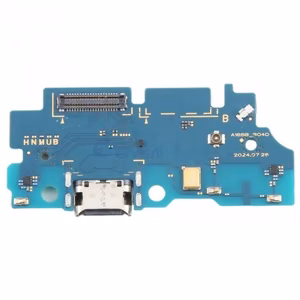 Разъём зарядки для Samsung A166 A16 5G с шлейфом / серебристый OEM