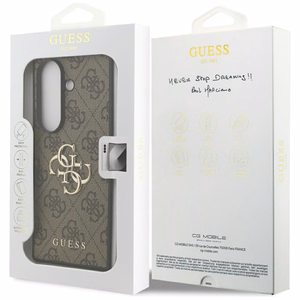 GUESS чехол для SAMSUNG Z Fold7 GUHCZFD74GMGBR (4G PU Big Logo) коричневый