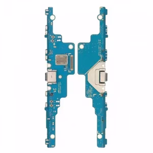 Charging Port Compatible With Samsung T730 / T733 / T736B (Tab S7 FE) with Flex / silver OEM