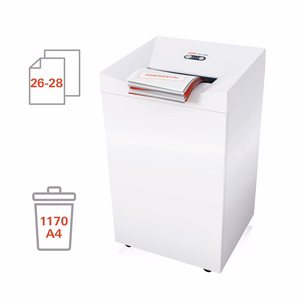 HSM Pure 630 smulkintuvas, 130 l, 3,9 mm