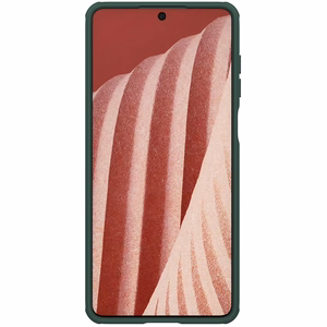 Nillkin Super Frosted Shield Pro прочный чехол для Samsung Galaxy A73 зелёный