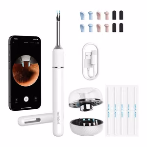 Otoskopas su ausų valymo kamera Bebird Note 5 pro (baltas)