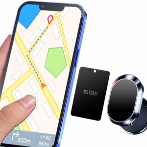 Metalinės plokštelės magnetiniam telefono laikikliui Tech-Protect 4 vnt.