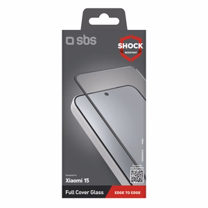 SBS Full Cover grūdintas stiklas, skirtas Xiaomi 15