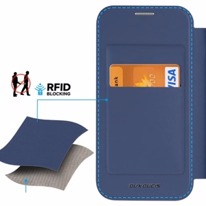 Dėklas Dux Ducis Skin X Pro skirtas Samsung A356 A35 5G mėlynas
