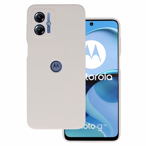 Silicone Lite Case for Motorola Moto G14 titanium