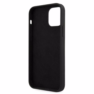 Guess GUHCP12SLSVSBW iPhone 12 mini 5.4" чёрно-белый жёсткий чехол Silicone Vintage