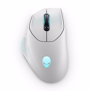 Dell Alienware AW620M – laidinė / belaidė žaidimų pelė, Lunar Light spalvos