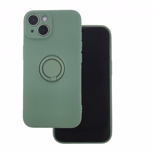 Dėklas telefonui su pirštų laikikliu Xiaomi Redmi Note 13 5G (global) žalias