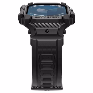 Spigen Rugged Armor case for Apple Watch Series 10 46 mm, black