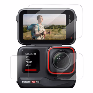 Закалённое стекло TELESIN для камеры Insta360 Ace Pro / Ace