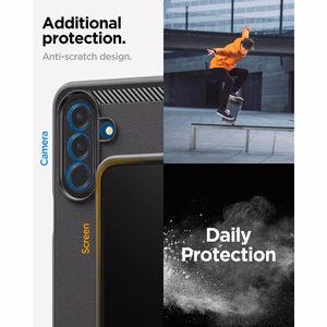 Spigen Rugged Armor Case for Samsung Galaxy A27 5G - Matte Black