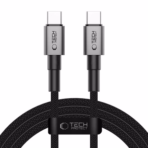 Кабель Tech-Protect UltraBoost DNA USB-C PD100W 5A 200 см - серый