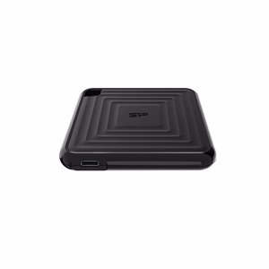 Silicon Power PC60 Portable SSD 1 TB USB A tipo jungties adapteris į USB C tipo jungtį 3.2 Gen 1 (3.1 Gen 1) Juoda