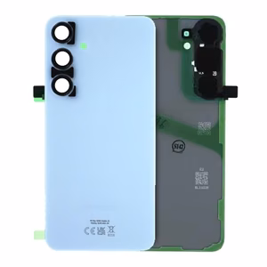 Galinis dangtelis suderinamas su Samsung S926 S24 Plus / Sapphire Blue / (su kameros objektyvu) OEM