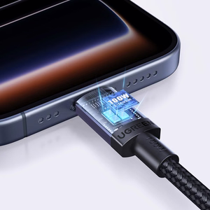 Ugreen USB-C — USB-C PD Кабель 100W 5A 1м — чёрный