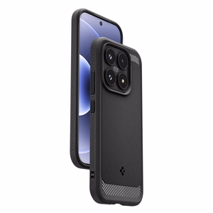 "Spigen Rugged Armor" dėklas "Xiaomi 17" - juodas