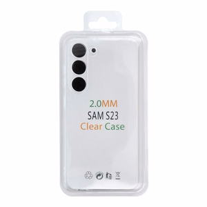 Clear Case 2 mm BOX dėklas Samsung A35 5G Clear Case 2 mm Box, skaidrus