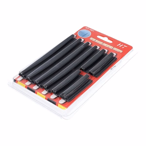 Car door edge protector 8 pcs black