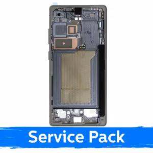 Mid-Frame Housing for Samsung S938 S25 Ultra / Titanium Grey (Jade Green / Pink Gold / Black) / (Service Pack)