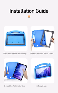 Чехол Dux Ducis Panda для Samsung X200 X205 Tab A8 10.5 2021 синий