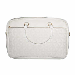 Wonder Briefcase Laptop 17 inches pico quilted beige