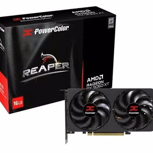 Graphics card. PowerColor RX9060XT 16G-A