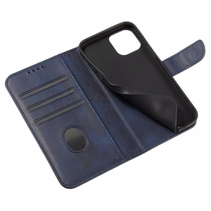 Magnet Case элегантный флип-чехол с функцией подставки Xiaomi Redmi Note 11 Pro+ 5G (China) / 11 Pro 5G (China) / Mi11i HyperCharge / Poco X4 NFC синий