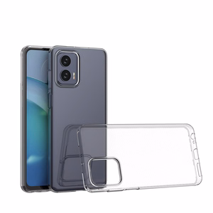 Itin plonas 0.5mm dėklas Motorola Moto G73 5G plonas permatomas dangtelis