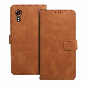 Flip case for Samsung Xcover 7 Tender Book brown