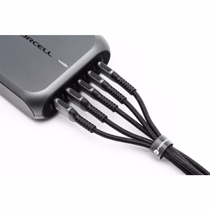Кабель USB A to USB C Forcell F-Energy QC4.0 3A 66W Cafule 2 m C256 чёрный