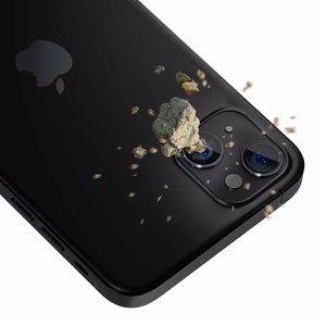 Tempered glass for camera 3mk Lens Pro Apple iPhone 15 black