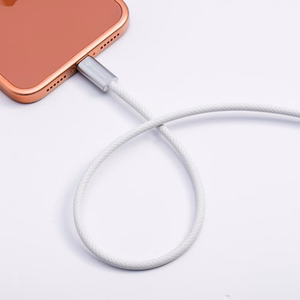 Кабель USB-C — USB-C Forcell F-Energy QC4.0 PD 3A 60W Cafule Color 1,2 м ACYH23 белый