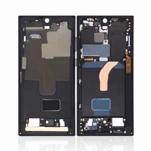 Vidurinis rėmelis Samsung S908 S22 Ultra Phantom Black