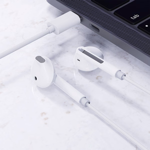 Проводные наушники Acefast L13 USB-C, белые