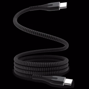 STATIK MagStack Pro, магнитный кабель, USB-C – USB-C, 2 м, черный