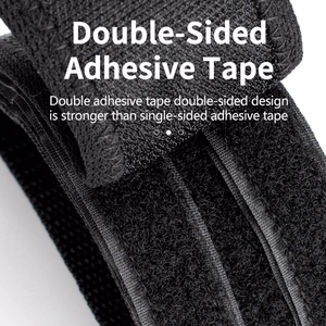 Rockbros GZT1001BK Bicycle Pedal Straps 2 pcs - Black