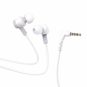 HOCO laidinės ausinės Jack 3,5 mm su mikrofonu M86 baltos