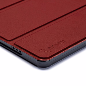 Чехол Reach Smart кожаный Lenovo Tab P12 12.7 TB370 бордовый